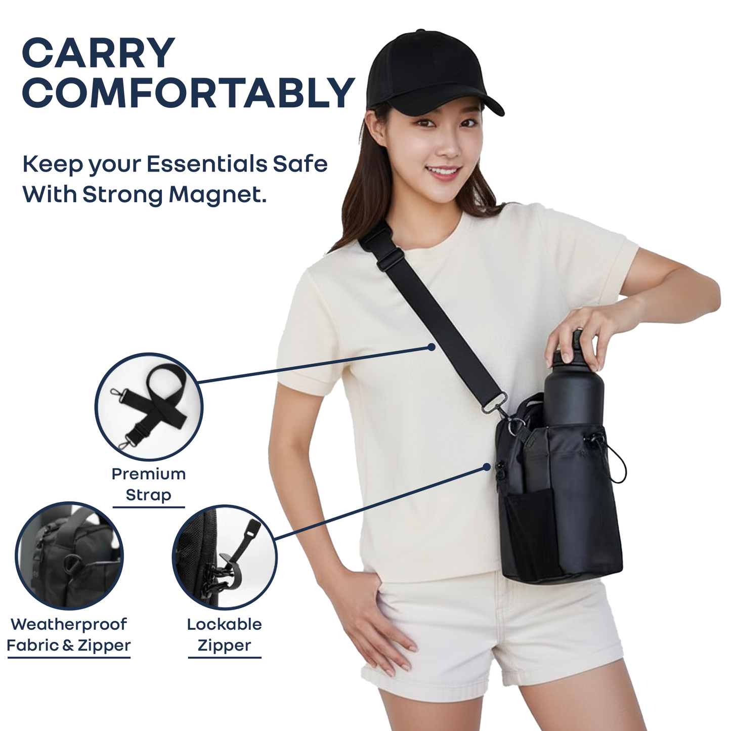 MAGNETIC GYM BAG